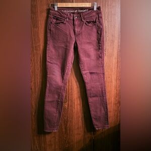 Articles of Society Burgundy Jeans
